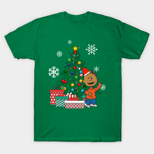Franklin Peanuts Around The Christmas Tree - Franklin - T-Shirt