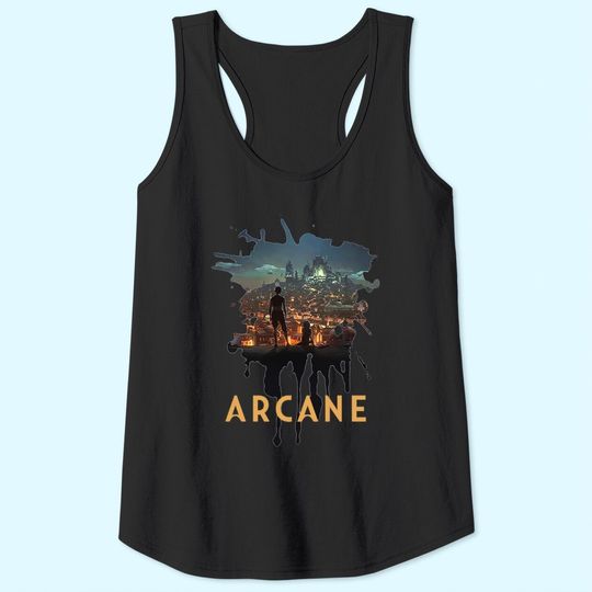 Arcane Splats Essential Tank Tops