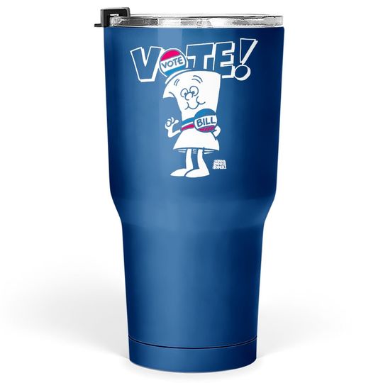 Ripple Junction Schoolhouse Rock Vote With Bill Adult Tumbler 30 Oz