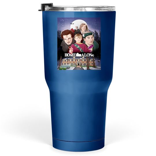 Home Alone Poster Movie  tumbler 30 Oz