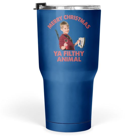Home Alone Kevin Mccallister Smile Face Tumbler 30 Oz