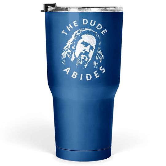 The Big Lebowski The Dude Abides  tumbler 30 Oz
