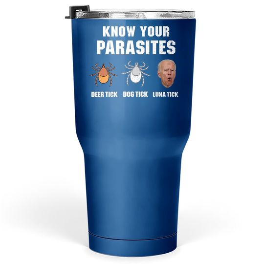 Know Your Parasites Anti Joe Biden Tumbler 30 Oz