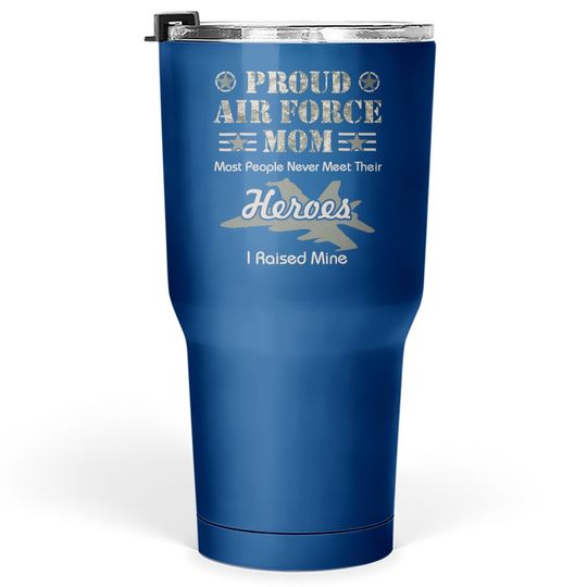 Proud Air Force Mom Tumbler 30 Oz