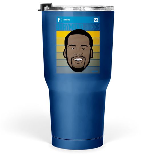 Draymond Green Cotton Golden State Basketball Draymond Green Tumbler 30 Oz