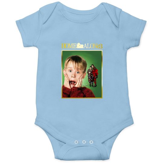 Home Alone Kevin Mccallister Surprise Merry Art Baby Bodysuit