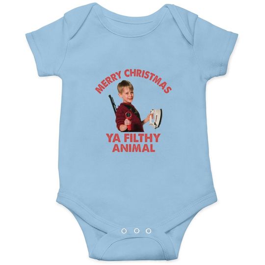 Home Alone Kevin Mccallister Smile Face Baby Bodysuit