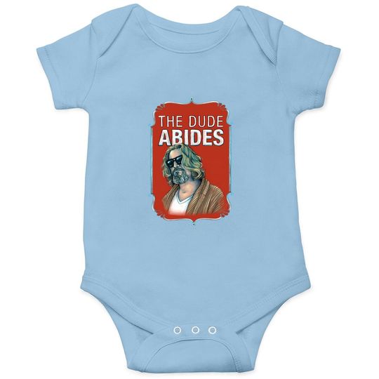 The Big Lebowski The Dude Abides Baby Bodysuit
