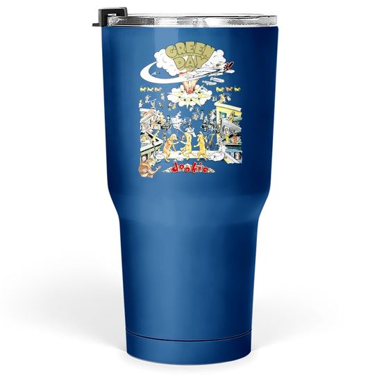 Green Day 1994 Dookie Tour Tumbler 30 Oz