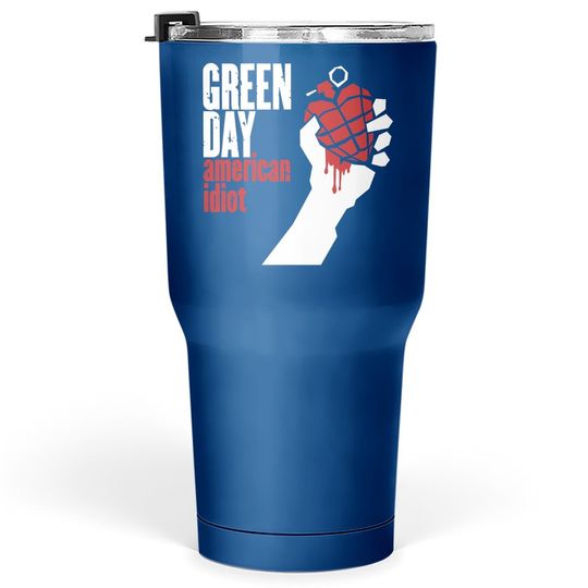 Green Day American Idiot Tumbler 30 Oz