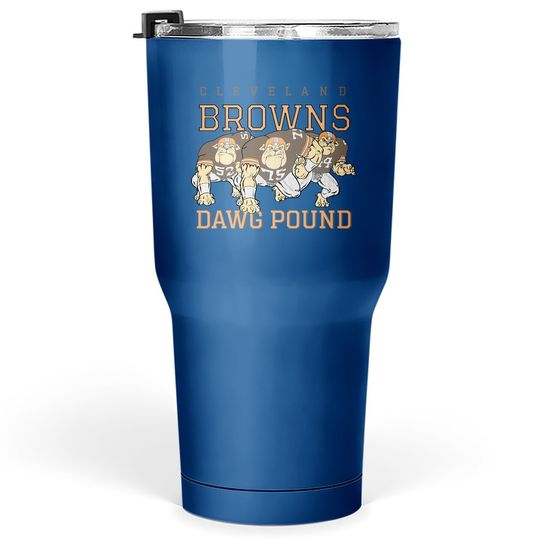 Dawg Pound Retro Cleveland Browns Tumbler 30 Oz