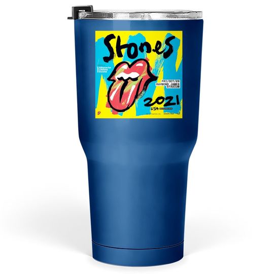 The Rolling Stones 2021 Tour Tumbler 30 Oz