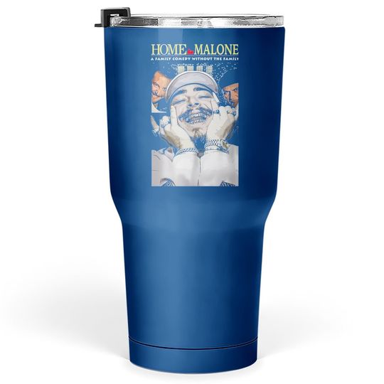 Home Malone Spoof Home Alone Parody Rockstar Tumbler 30 Oz