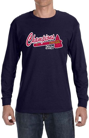 2021 World Champs Atlanta Baseball Fans Long Sleeve