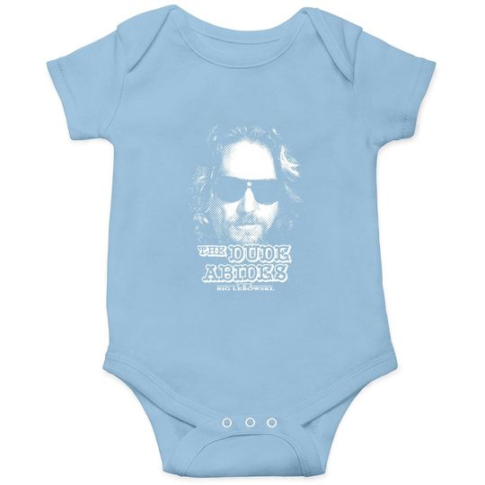 Discover Ripple Junction Lebowski Dude Abides Baby Bodysuit