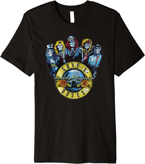 Guns N' Roses Skulls Bullet T-Shirt