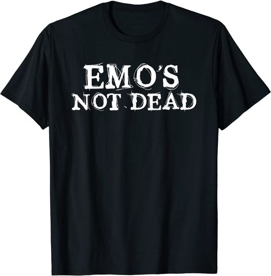 Emo T-Shirt Weird Punk Emo Not Dead