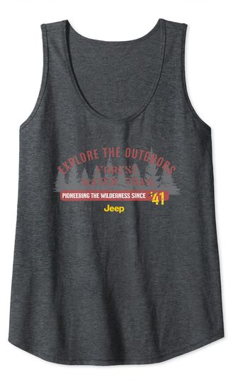 Womens Jeep Outdoors Tank Top