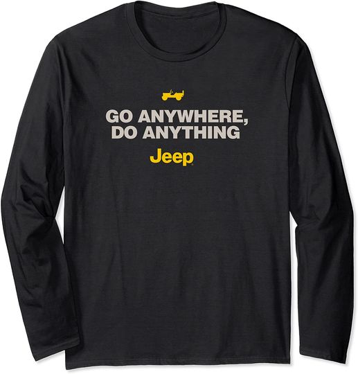 Jeep Go Anywhere, Do Anything Long Sleeve