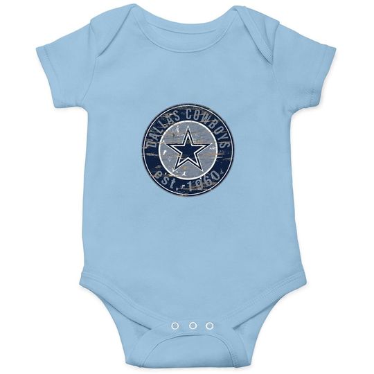 Dallas Cowboys 1960 Baby Bodysuit