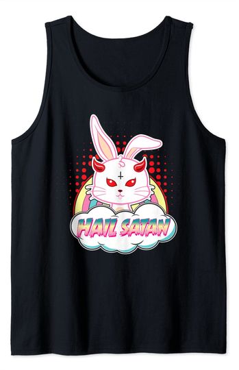 Evil Bunny Tank Tops