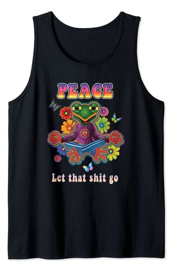 Hippie Yoga Shirt Buddha Frog