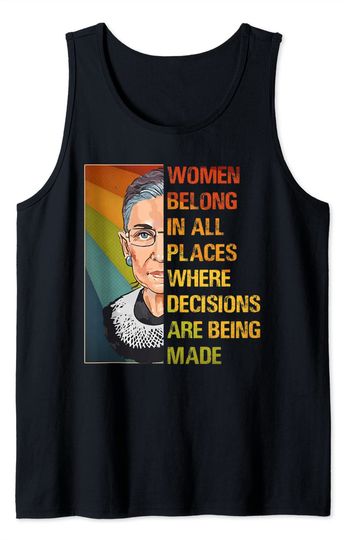 Ruth Bader Ginsburg Tank Top