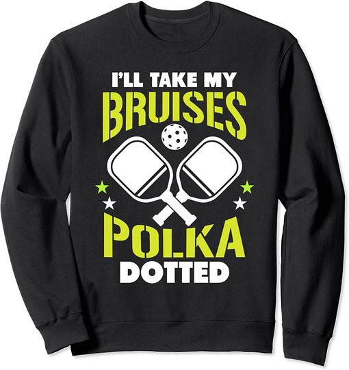 Polka dotted shirt Sweatshirts