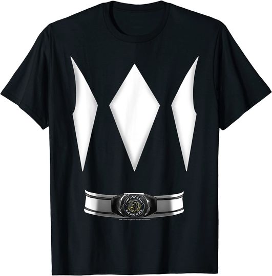 Power Rangers Black Ranger Costume T-Shirt