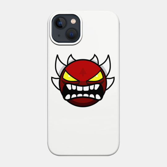 Geometry Dash - Extreme Demon - Geometry Dash - Phone Case