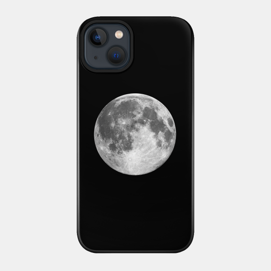 Full Moon - Moon - Phone Case