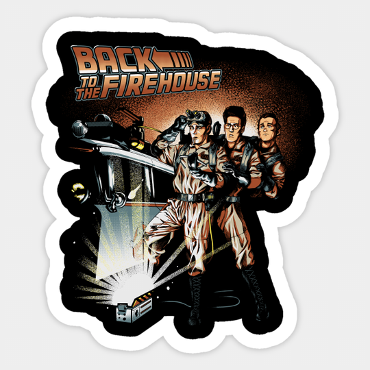 Back to the Firehouse - Ghostbusters - Sticker