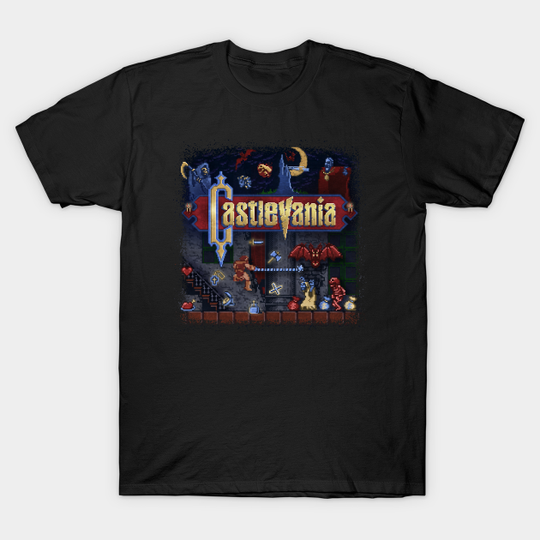 Vania Castle - Castlevania - T-Shirt