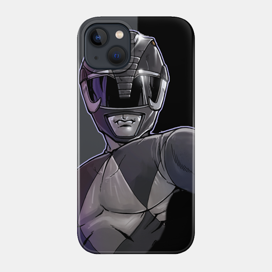 The Black Ranger - Power Rangers - Phone Case