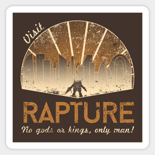 Visit Rapture - V2 - Bioshock - Sticker