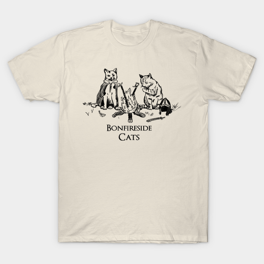 Bonfireside Cats - Dark Souls - T-Shirt