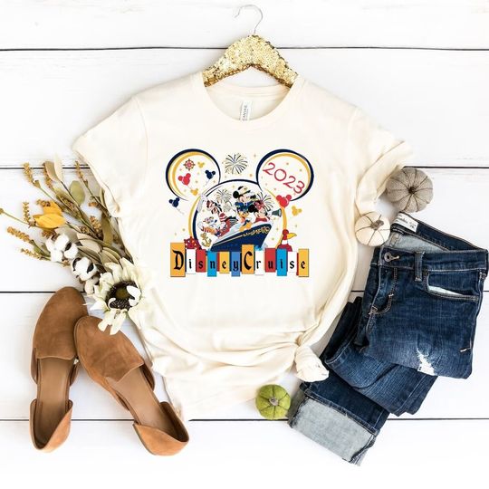 Disney Cruise 2023 Shirt, Mickey and Friends Shirt, Mickey Ears Shirt
