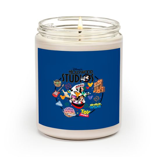 Disney Hollywood Studios Scented Candles, Vintage Disney Hollywood Studios  Scented Candles