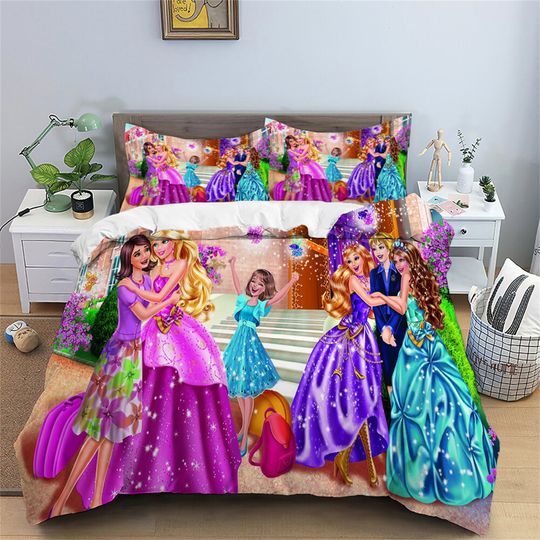 Disney Barbie Bedding Set