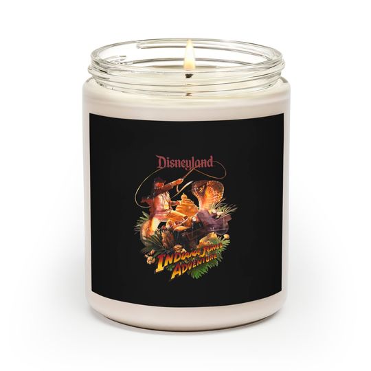Indiana Jones Adventure Disneyland 1995 Comfort Colors Scented Candles,Indiana Jones Scented Candles