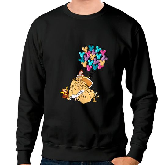 Disney Belle Sweatshirts, Beauty And The Beast Sweatshirts, Belle Princess
