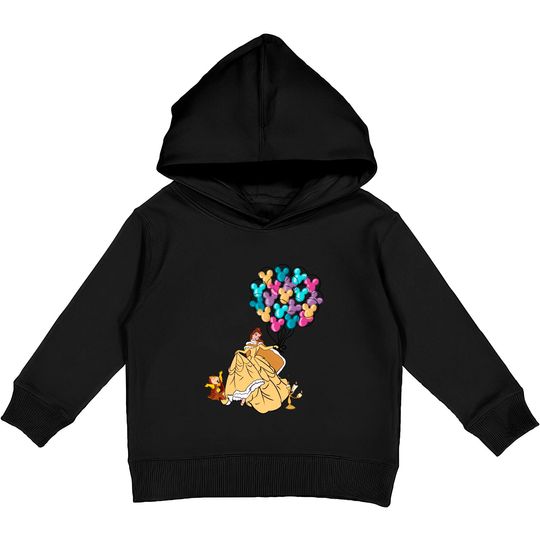 Disney Belle Kids Pullover Hoodies, Beauty And The Beast Kids Pullover Hoodies, Belle Princess