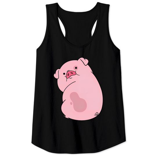 Disney Channel Gravity Falls Waddles the Pig Tank Tops