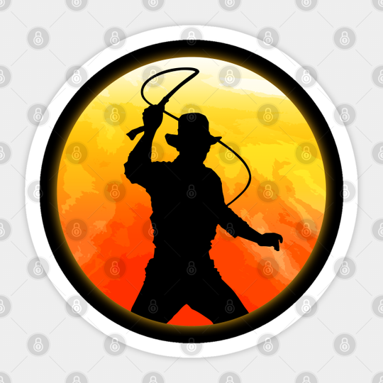 Old Raider - Indiana Jones - Sticker