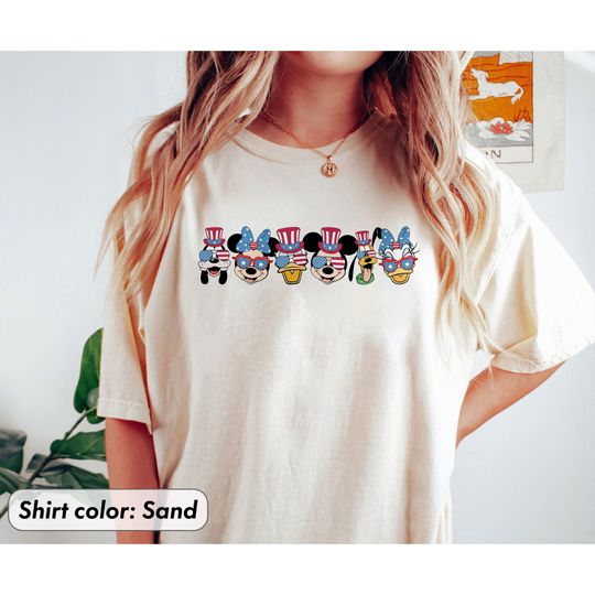 Happy Fourth Of July Shirt, Disney Patriotic Shirt, Disney Independence Days Shirt