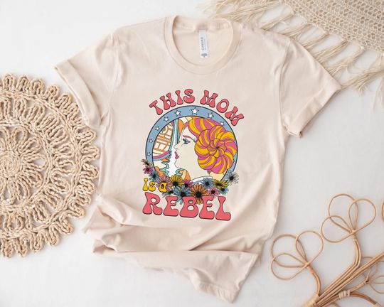 Princess Leia Mom Shirt, This Mom Is A Rebel Shirt, Mothers Day Tee, Disney Mom Shirt