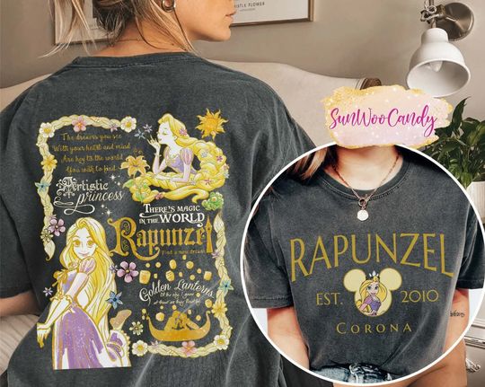 Rapunzel Shirt, Retro Disney Princess Shirt, Disney Shirt, Tangled Shirt