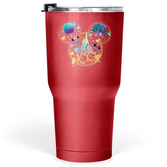 Disney 100th Anniversary Trip Tumblers 30 oz, Disney 100th Anniversary, Disney Castle Tumblers 30 oz