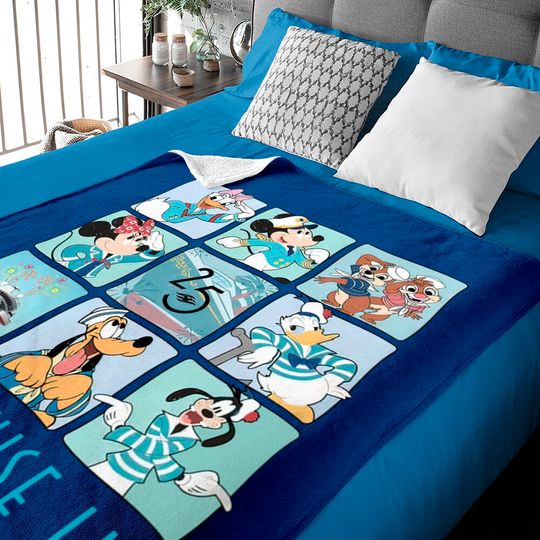 Disney Cruise line 25th anniversary Baby Blankets, Silver anniversary at sea Baby Blankets, Family cruise 2023 Baby Blankets
