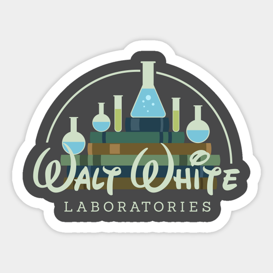 walt white labs - Breaking Bad - Sticker